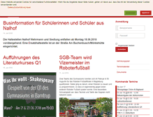 Tablet Screenshot of gymnasium-barntrup.de